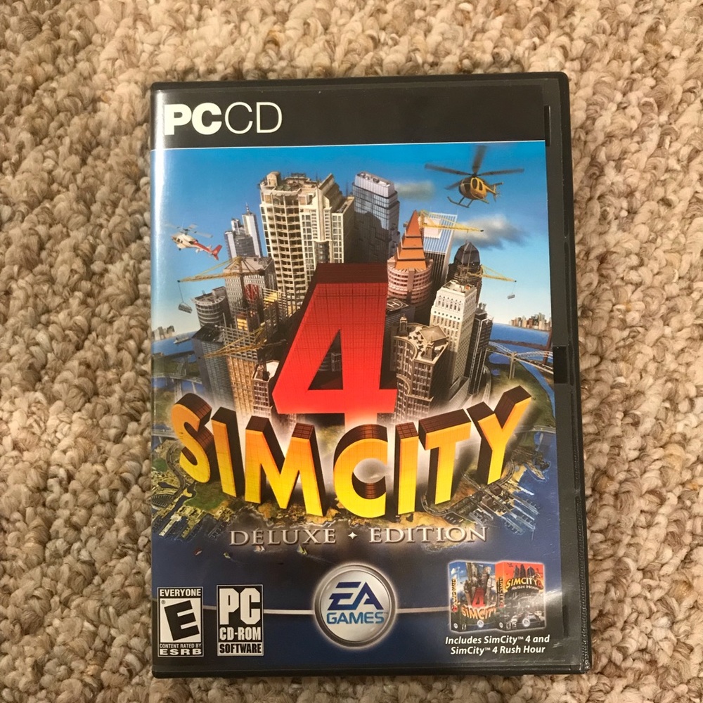 Computer game SIMCITY 4 deluxe edition